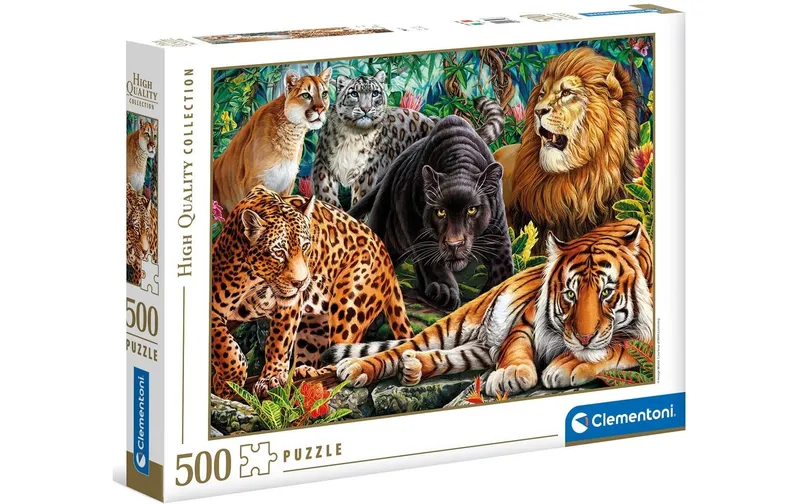 Clementoni Puzzle Tiere the Wildnis