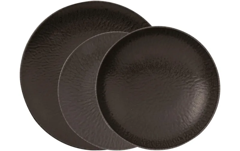 Arthur Krupp Speise-Service Onyx 12 pezzi,nero