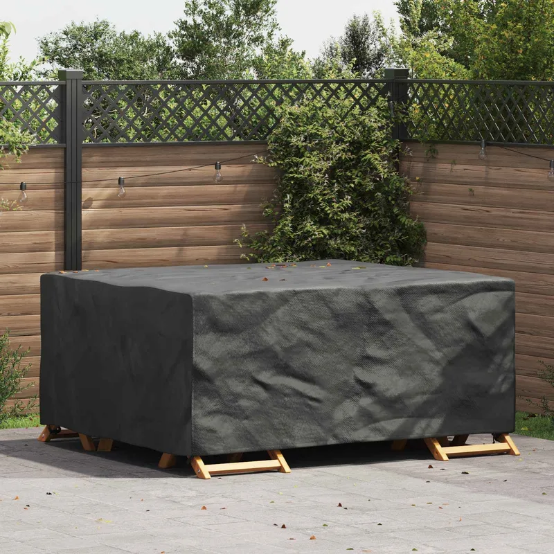 Möbelbezug Uni Schwarz 200 x 160 x 70 cm 210D