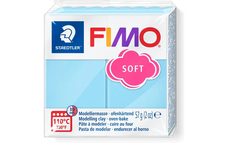 Pasta Modellabile Fimo Soft Aqua