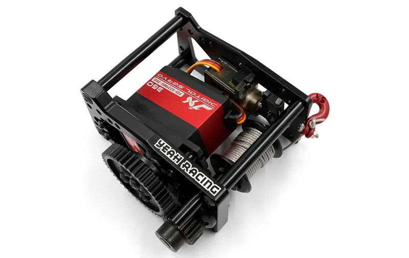 Yeah Racing Modellbau-Seilwinde with Kupplung, for Servos, Bausatz