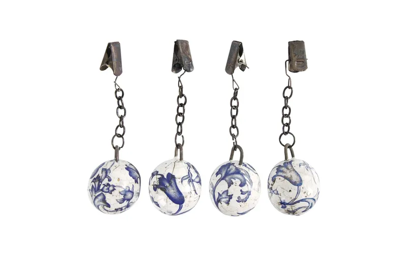 Esschert Design Tischtuchbeschwerer 4 pezzi