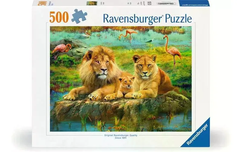 Ravensburger Puzzle Löwen in the Savanne