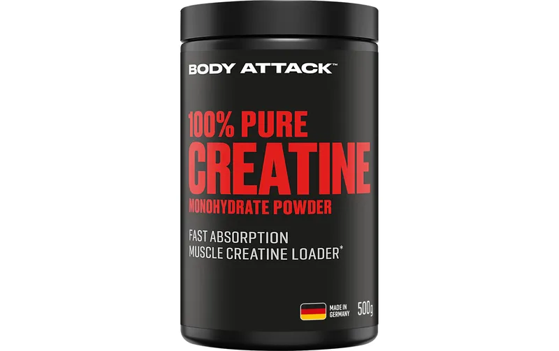Body Attack Pulver 100% Pure Creatine Neutral 500 g