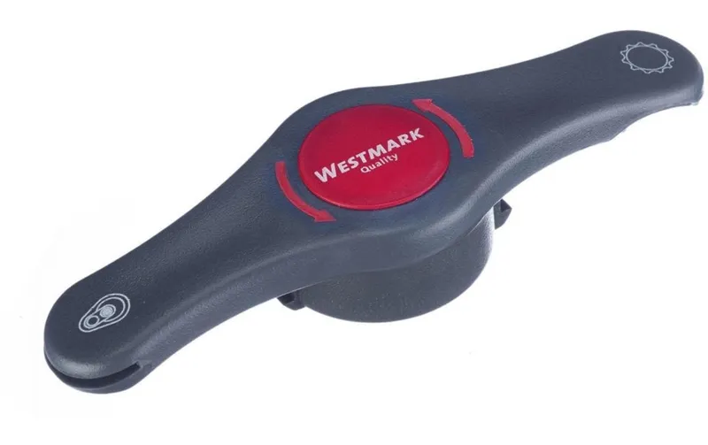 Westmark Kombiöffner Propeller, 15 x 4.5 x 3 cm Silber