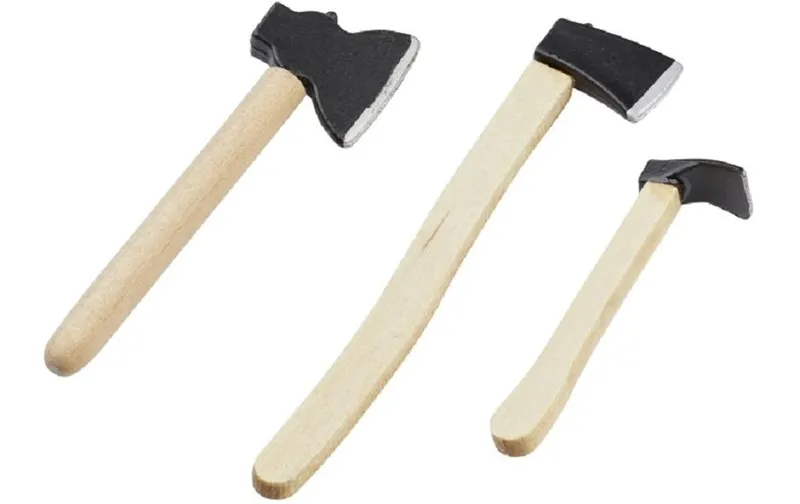 HobbyFun Mini-Utensilien Beilset 3-teilig