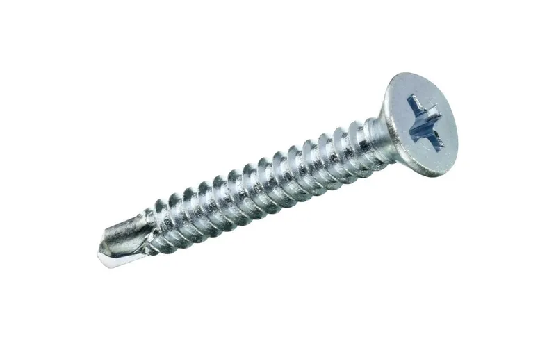 FTM Selbstbohrschrauben Senkkopf 4.8 x 32 mm Stahl, 4 pièces