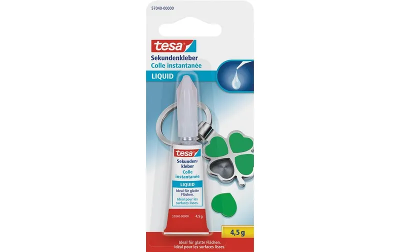 tesa Sekundenkleber 4.5 g, trasparente