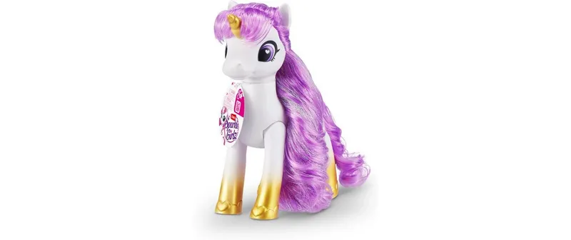 Zuru Spielzeugfigur Sparkle Girlz Einhorn avec Mähne Assortiert