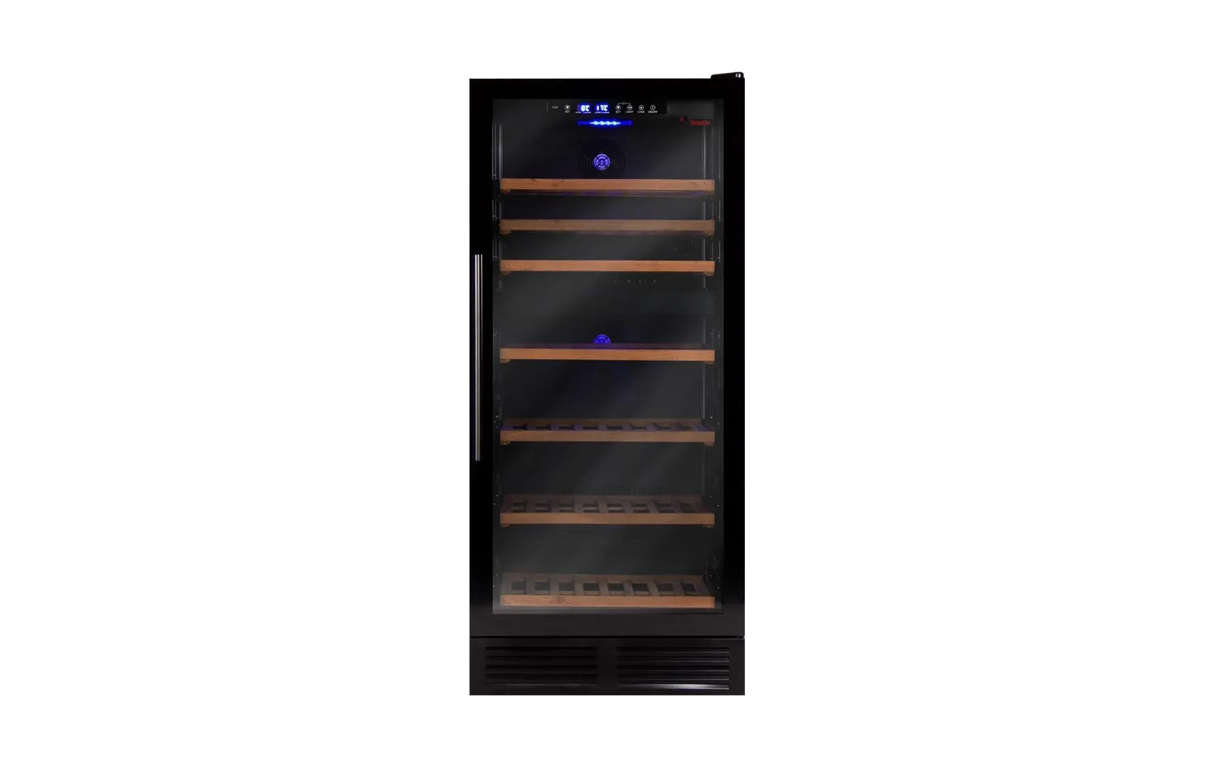 Kibernetik Weinklimaschrank Bodega BWS140 Schwarz, Rechts