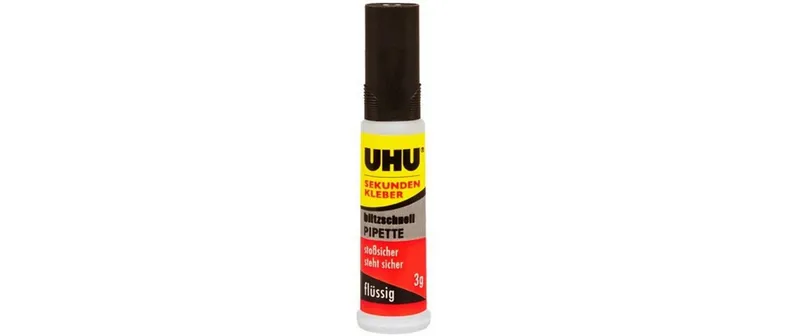 UHU Sekundenkleber Pipette Blister 10 ml, Keine Angabe