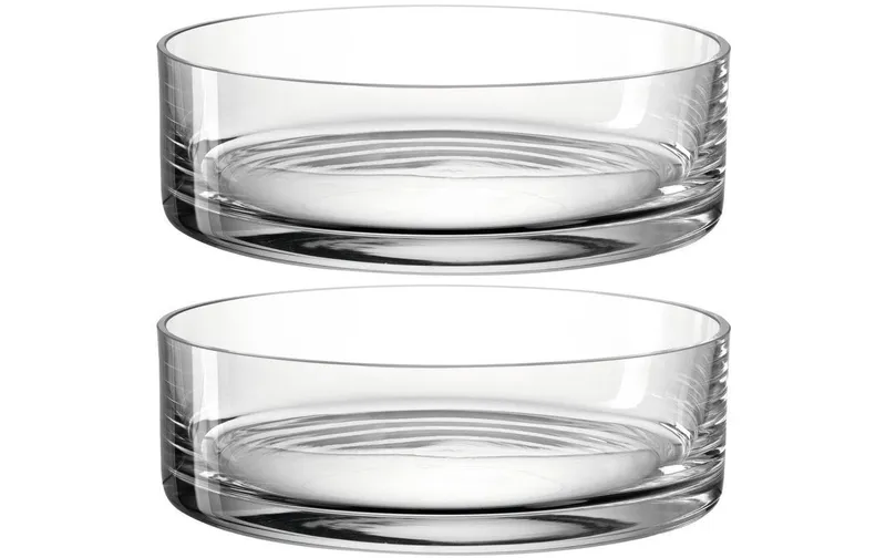 LEONARDO Schale Novara 22.4 cm, 2 pièces, transparent