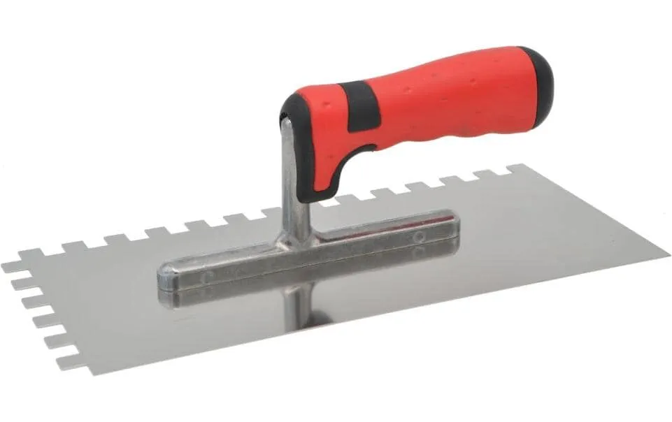 Laser & Tools Glättekelle 10 x 10 gezahnt 280 x 130 mm