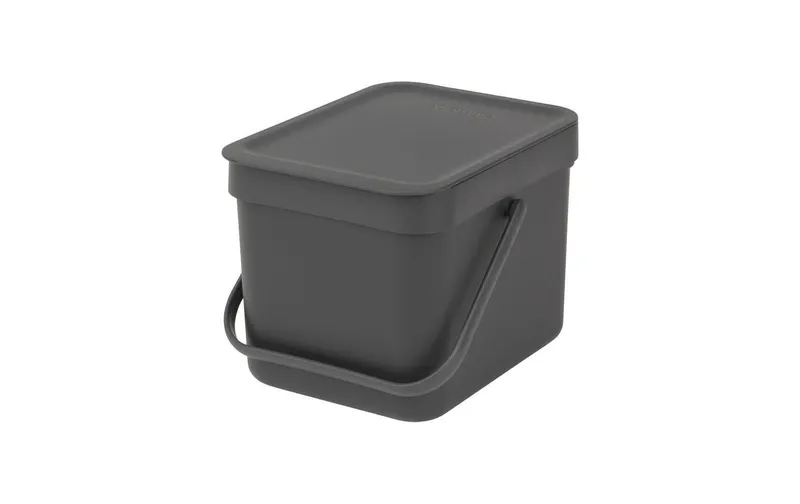 Brabantia Komposteimer Sort & Go 6 l, grey