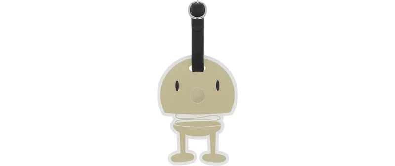 Hoptimist Kofferlabel noir/Beige