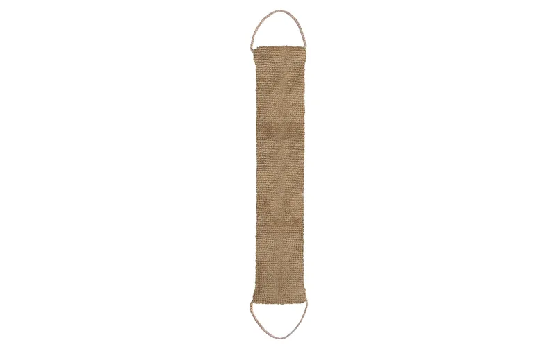 MSV Rückenschruber en Jute 55 x 11 cm, brun