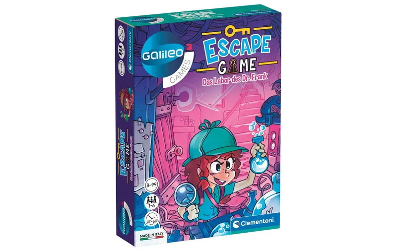 Clementoni Escape Game – le Labor