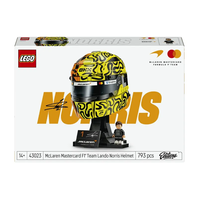 LEGO® McLaren Mastercard F1® Team Lando Norris’ Helm 43023
