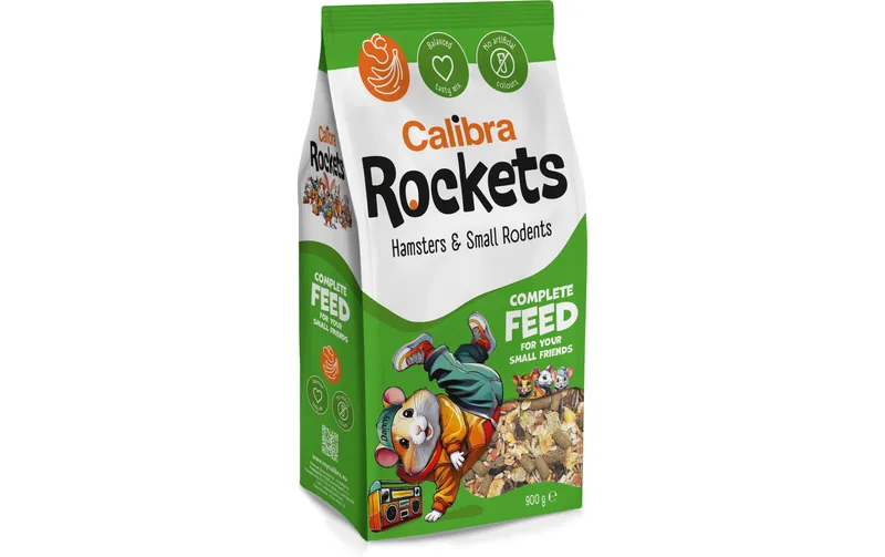 Calibra Hauptfutter Hamster et kleine Nager Mix 900g