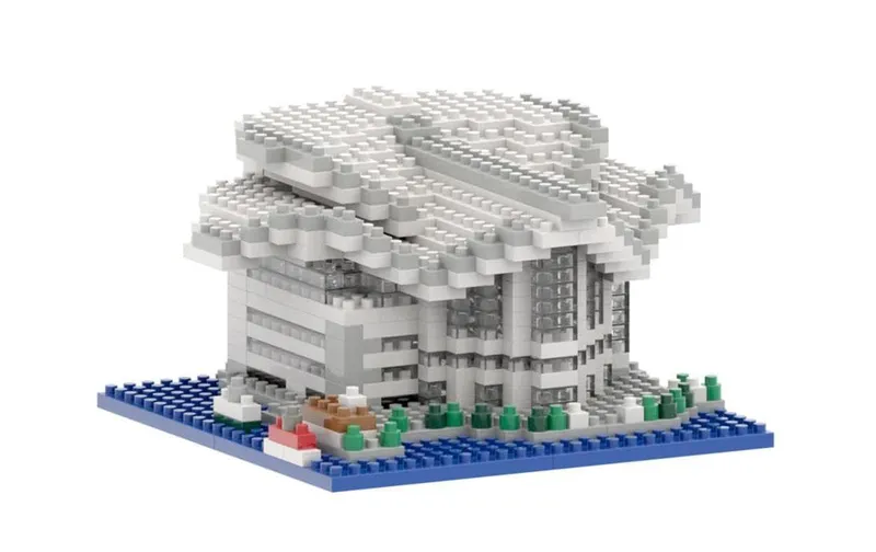 BRIXIES Bausteinmodell Hong Kong Convention Center en 352 Teilen