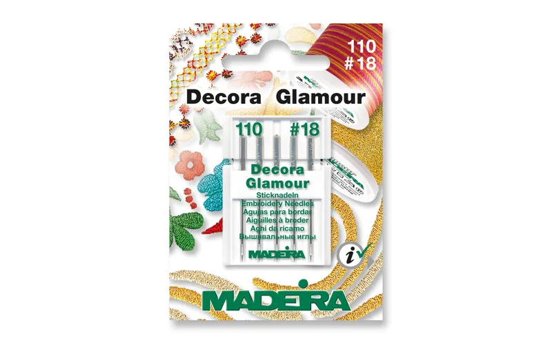 Madeira Maschinennadel Glamour Decora 110/18 5 pieces