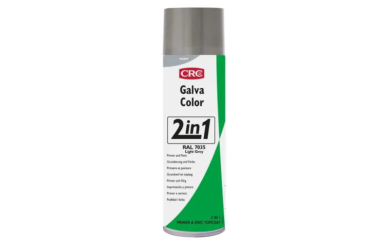 CRC Korrosionsschutz GalvaColor 2in1, 7035 Lichtgrau 500 ml