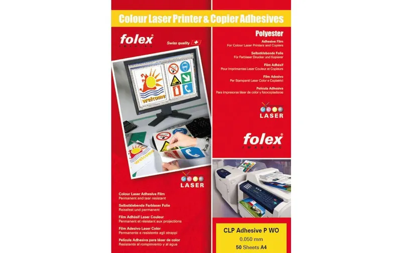 Folex Film Adhésif Polyester A4