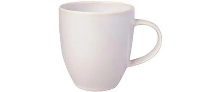 Villeroy & Boch Kaffeebecher Crafted Cotton 350 ml, 6 Stück, Weiss