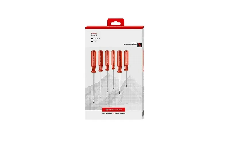 PB Swiss Tools Schraubenzieher-set PB 1560 CBB 6-teilig