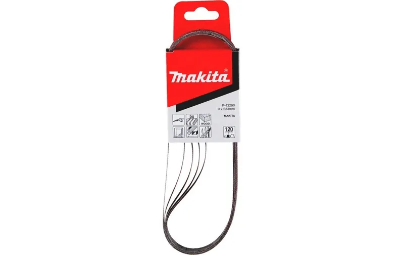 Makita Schleifband Universal 9 x 533 mm K 120