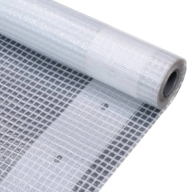 Bâche Leno 260 g/m² 3 x 6 m Blanc