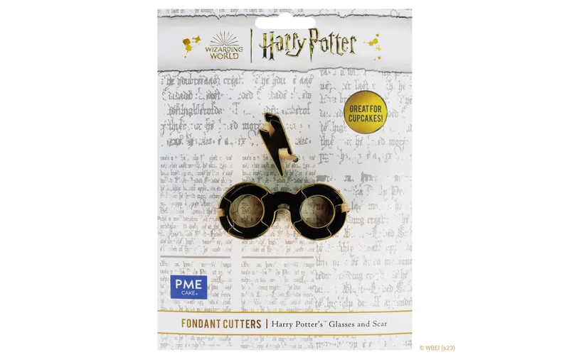 PME Guetzli-Ausstecher Brille e Blitz Harry Potter, klein