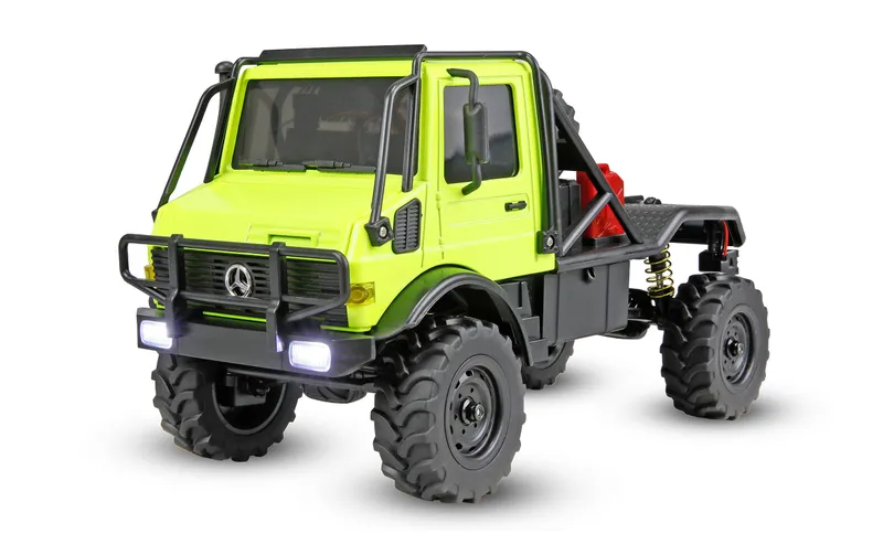 Amewi Scale Crawler Mercedes-Benz Unimog U4000, 1:18, RTR, grün