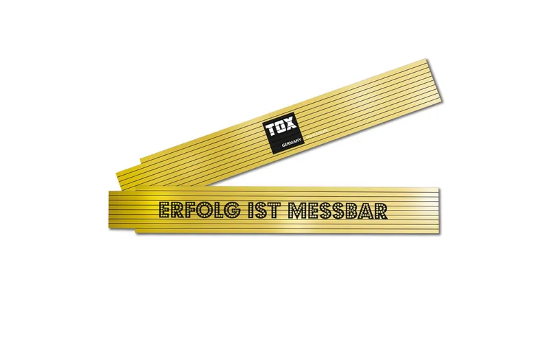 Tox-Dübel Doppelmeter «Erfolg ist Messbar», 2 m per la vendita