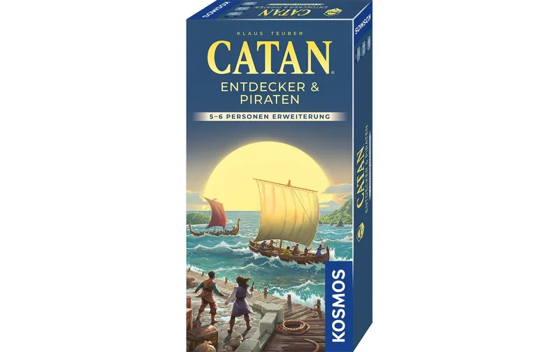 Kosmos Familienspiel CATAN Entdecker and Piraten 5/6