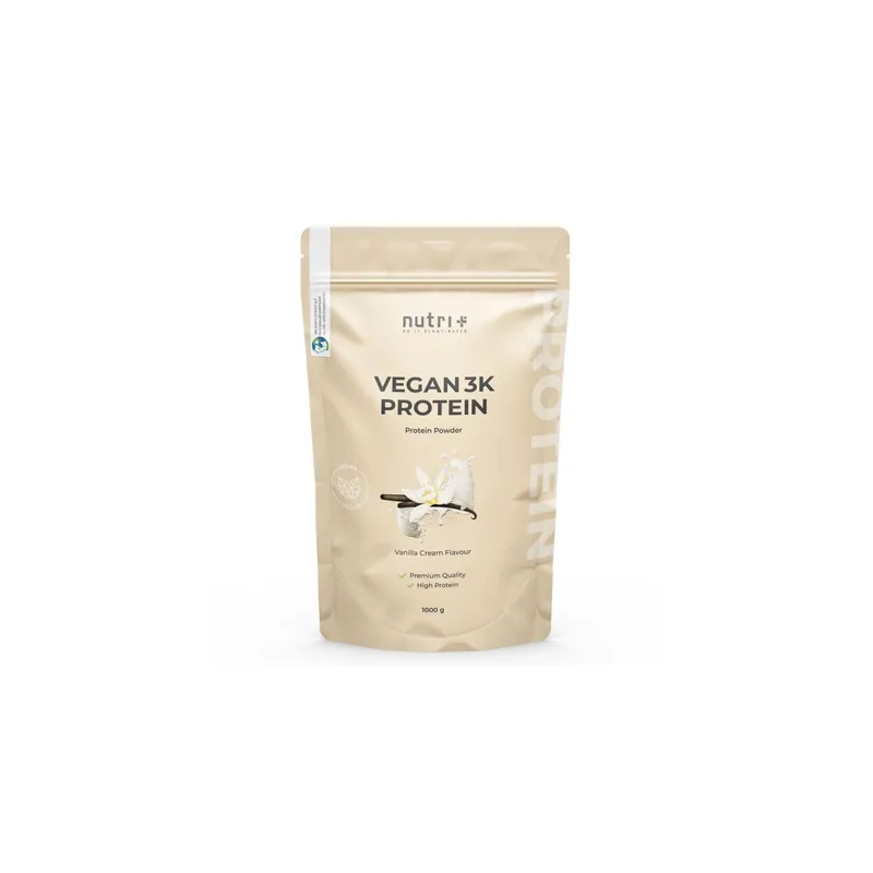Nutri+ Pulver Vegan 3K Protein Vanille 1000 g