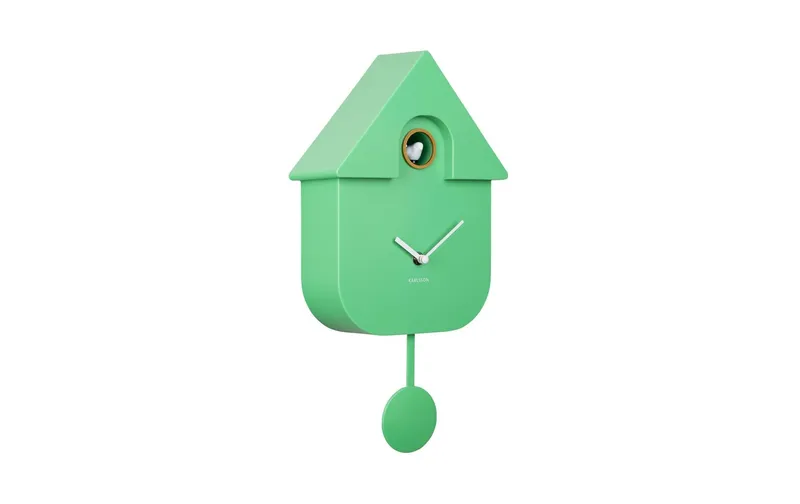 KARLSSON Wanduhr Kuckuck Bright Green