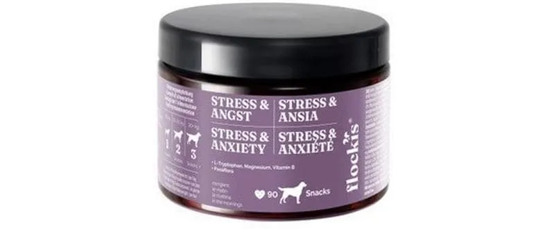 flockis Hunde-Nahrungsergänzung Angst et Stress 270 g