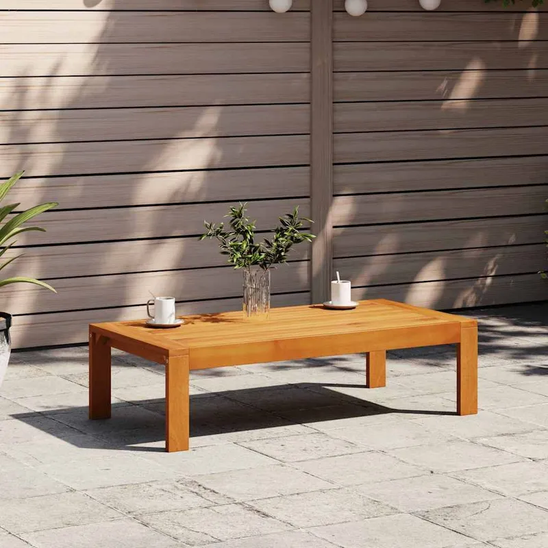 Gartentisch 100x50x27 cm legno massiccio acacia