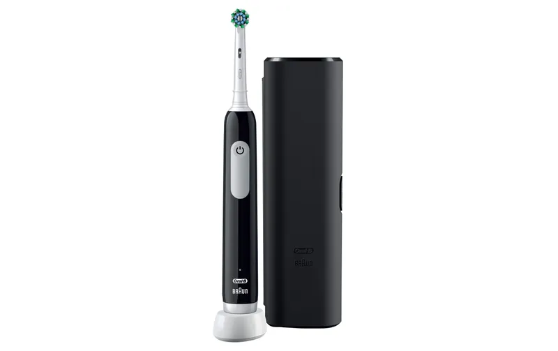 Oral-B Rotationszahnbürste Pro 1 Cross Action Black