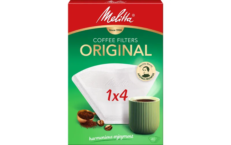 Melitta Filtertüte Original 1 x 4, 40 pezzi