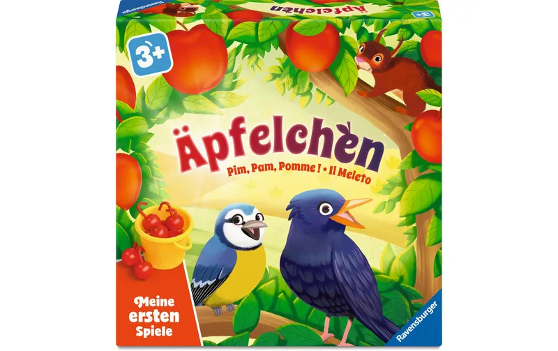 Ravensburger Sammelspiel Äpfelchen ab 3 Jahren, 2-4 Spieler