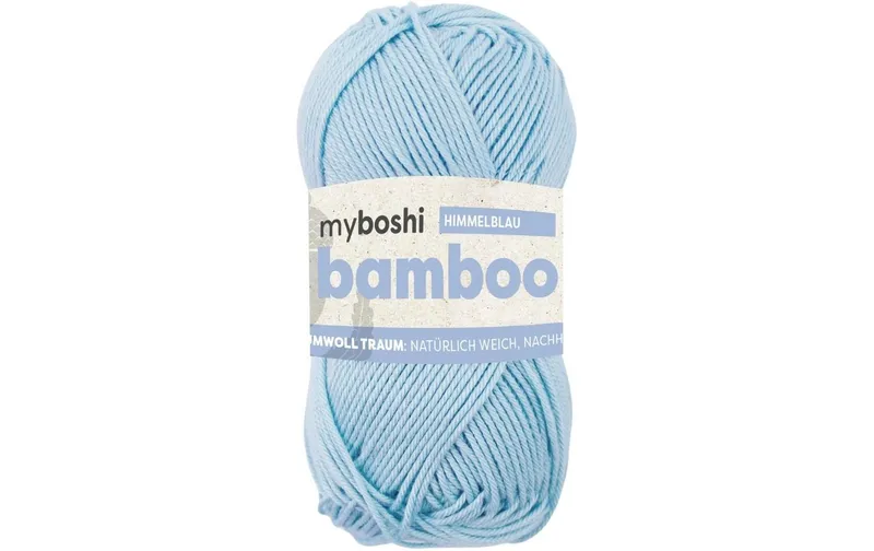 myBoshi Wolle Bamboo himmelblau