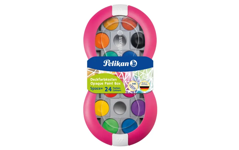 Pelikan Wasserfarbe Space+ Magenta, 24 pièces, multicolore