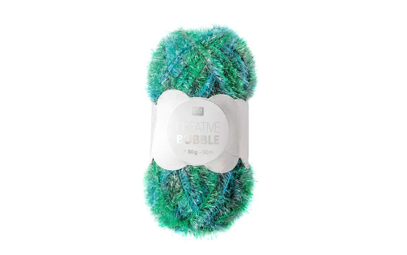 Rico Design Wolle Creative Bubble Print 50 g vert; Dunkelgrün