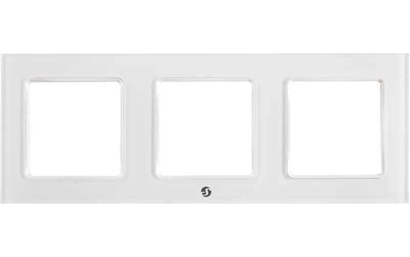 Shelly Wall Frame 3 für Shelly Wall Switch weiss