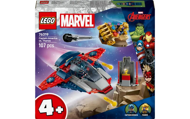 LEGO® Marvel Captain America vs. Thanos 76319