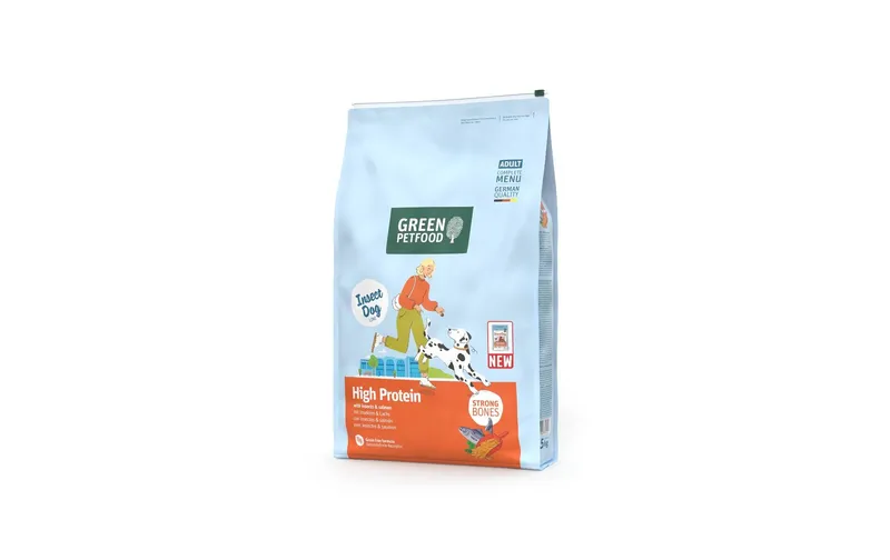 Green Petfood Trockenfutter High Protein with Insects et Salmon 7.5 kg