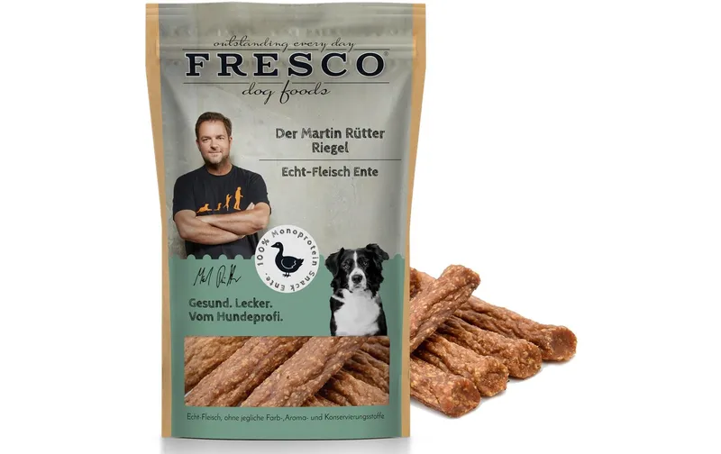 FRESCO Martin Rütter Riegel Ente, 100 g