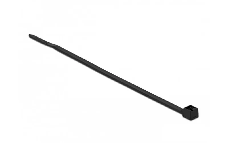 Delock Kabelbinder nero 100 mm x 2.5 mm, 100 pezzi
